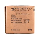 Federal Ammo American Eagle Rifle Ammunition .223 Rem 55 gr FMJ 3240 fps 500/rd Case - Federal