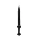 SOG Phantom Strike I Machete Fixed Knife 17-3/5" Spear Point Blade Black - Sog-Knives