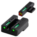 Truglo TFX Pro Handgun Sights for Canik TP9 Set Green with Orange Front Green Rear - Truglo