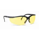 Walker's Sport Shooting Glasses Black with Yellow Lens - Walker-S