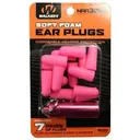 Walker's Foam Ear Plugs 32dB with Aluminum Carry Canister Pink 7 pairs - Walker-S
