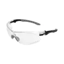 Allen ULTRX Keen Safety Glasses Black with Clear Lenses - Allen