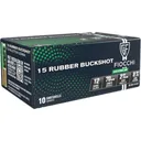 Fiocchi Defense Dynamics Rubber Buck Shotshells 12ga 2-3/4" 15plt 790 fps Rubber 10/ct - Fiocchi