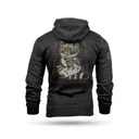 Nine Line Tactical Trash Panda Hooded Sweatshirt Black L - New-Line-Apparel