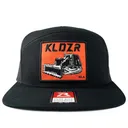 Nine Line Killdozer 7-Panel Richardson Trucker Hat Black - New-Line-Apparel