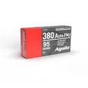Aguila Handgun Ammunition .380 Auto 95gr FMJ 945 fps 50/ct - Aguila