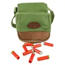 Boyt Signature Series Canvas and Leather Shell Pouch OD Green - Boyt