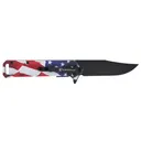 Smith & Wesson Americas Heroes Folder Pocket Knife Combo 3-1/2" Clip Point Blade with Bullet Knife - Smith-Wesson