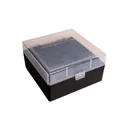 Berry's 009 Ammo Box .243/6.5/.308 Black with Clear Lid 100/ct - Berry-S-Mfg