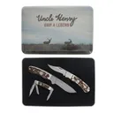 Uncle Henry Knife Combo with Tin 1 Fixed Knife 2 Folding Knives - Uncle-Henry
