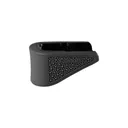 Hogue Overmolded Rubber Grip Extension Base Pad for Glock 42 6/rd Magazines Black - Hogue