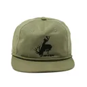 Riven Bucking Elk Rope Hat Loden Green - Riven