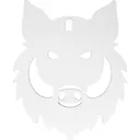 Birchwood Casey AR500 3/8" Steel 1 Hole Animal Silhouette Target Boar's Head 1/ct - Birchwood-Casey