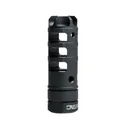 Lantac Dragon Muzzle Brake 9mm Luger 2.66" 1/2x28 Thread with Dead Air Xeno Mount - Lantac