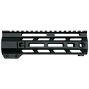 TacFire M-LOK Free Float Handguard 7" Black - Tacfire