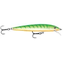 Rapala Husky Jerk 10 3/8oz 4'' Green Tiger UV - Rapala-Lures