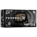 Federal Personal Defense Punch Handgun Ammunition .45 Auto 230gr JHP 890 fps 50/ct - Federal