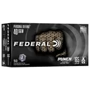 Federal Personal Defense Punch Handgun Ammunition .40 S&W 164gr JHP 1130 fps 50/ct - Federal