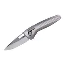 SOG Knives One-Zero XR Folding Knife 3-1/10" Drop Point Blade Silver Black Box - SOG Knives