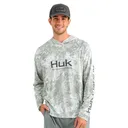 Huk Mossy Oak Pursuit Performance Hoodie MO Seagrass XL - Huk