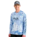 Huk Mossy Oak Pursuit Performance Long Sleeve Crew Shirt MO Regatta S - Huk