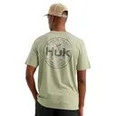 Huk Marlin Circle Short Sleeve Pocket Shirt Seagrass 2XL - Huk
