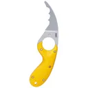 CRKT Bear Claw Fixed Knife 2-2/5" Hawkbill Blade Yellow - Colombia-River-Knife-Tool