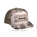 Leupold 7 Panel Trucker Light Tan/Harvest Duck Camo - Leupold