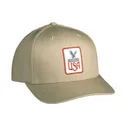 Leupold Eagle Badge Trucker Cap Khaki - Leupold