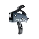 Rise Armament ICONIC Independent Two-Stage AR Rifle Trigger 1-2 lb Curved Black - RISE Armament