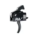 Rise Armament LE145 Single Stage AR Rifle Trigger 4.5 lb Curved Black - Rise-Armament