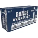 Fiocchi Range Dynamics Handgun Ammunition 357 Mag 158gr CMJFP 1220 fps 50/ct - Fiocchi