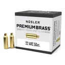 Nosler Unprimed Brass 22 ARC 50/ct - Nosler