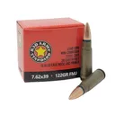Century Arms Red Army Standard rifle Ammunition 7.62x39 122gr FMJ 20/ct - Red-Army