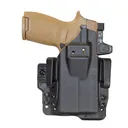 Mission First Tactical Pro Series IWB Light Holster for Sig P320 X Carry/M18 with TLR7 Black Ambi - Mission First Tactical