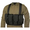 Blackhawk Chest Magazine Pouch M16/M4 for 8 Rifle Magazines and 2 Handgun Mags Black - Blackhawk Holsters