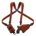 Galco Classic Lite 2.0 Shoulder System Holster for Glock 43/43X/48 Springfield Hellcat Natural RH - Galco