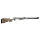 CVA Wolf Muzzleloader Rifle .50 Cal Single Shot 24" Barrel Stainless Steel Realtree APX Fiber Optic Sights - Cva