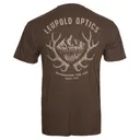 Leupold Antler Range Tee Brown Heather S - Leupold