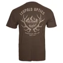 Leupold Antler Range Tee Brown Heather L - Leupold