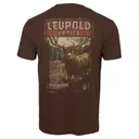 Leupold Magazine Short Sleeve Shirt Brown Heather S - Leupold