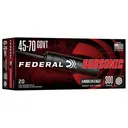 Federal Subsonic Rifle Ammunition .45-70 Govt 300gr SP 1000 fps 20/ct - Federal