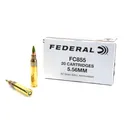 Federal FC855 Green Tip Rifle Ammunition 5.56X45 NATO 62gr FMJ 3113 fps 20/ct - Federal