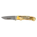 Remington 2026 Bullet Knife King of the Mountain 3-1/2" Drop Point Blade Stag Bone - Remington