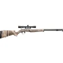 CVA Wolf Muzzleloader Rifle .50 Cal Single Shot 24" Barrel Stainless Steel Realtree APX with KonusShot 3-9x32mm Scope - Cva