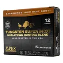 Apex Ammunition Turkey TSS Small Town Hunting Blend 12ga 3-1/2' 2-1/2oz 1175 fps #9 & #7.5 5/ct - Apex-Ammunition