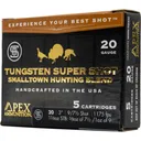 Apex Ammunition Turkey TSS Small Town Hunting Blend 20ga 3' 1-5/8oz 1175 fps #9 & #7.5 5/ct - Apex-Ammunition