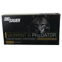 Sig Sauer Varmint & Predator Rifle Ammunition 22-250 Rem 55gr PT 20/ct - Sig-Sauer