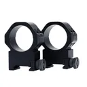 Weaver Precision Tactical Rifle Scope Rings 30mm High Matte - Weaver