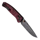 Hogue Mysto Folder Knife 3-2/5 Drop Point Blade Fire Redstone - Hogue-Knife